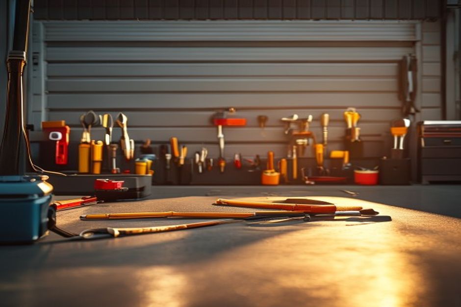 Sapphire Garage Door's Repairs Inc — professional Garage Door Repair in Wallingford, branded work van and team — Garage Door Repair near me